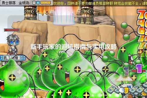 新手玩家的避坑指南与实用攻略