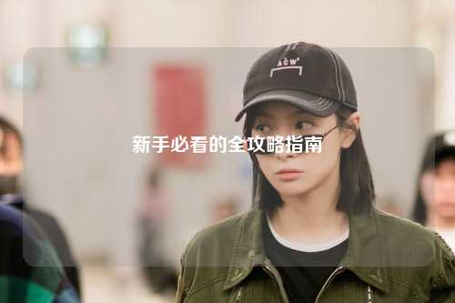 新手必看的全攻略指南