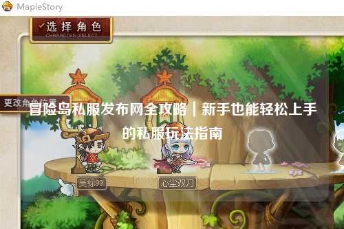 冒险岛私服发布网全攻略｜新手也能轻松上手的私服玩法指南✨