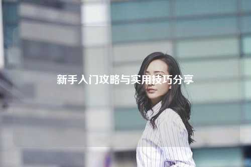 新手入门攻略与实用技巧分享