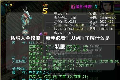 私服大全攻略|新手必看!从0到1了解什么是私服