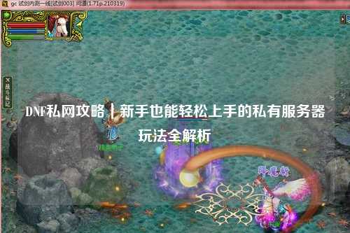 DNF私网攻略｜新手也能轻松上手的私有服务器玩法全解析